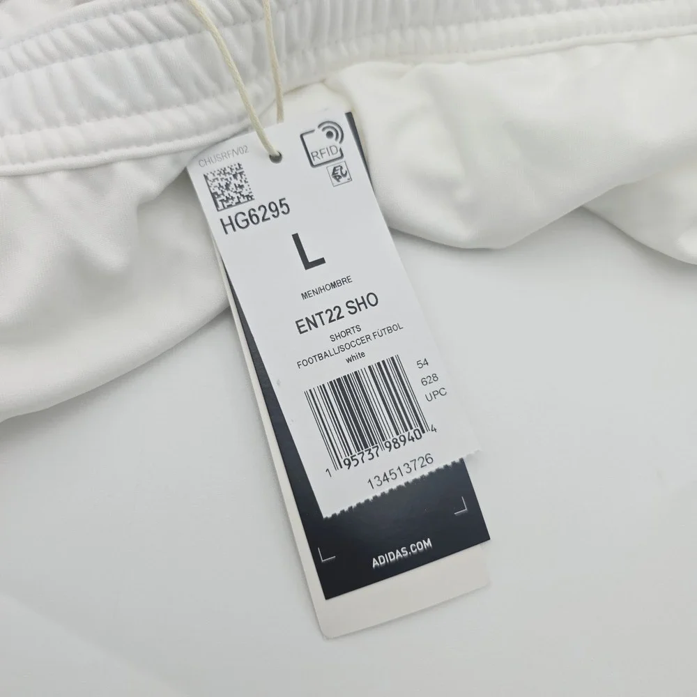 adidas Men Entrada‎ 22 Soccer Shorts White Size Large HG6295  7
